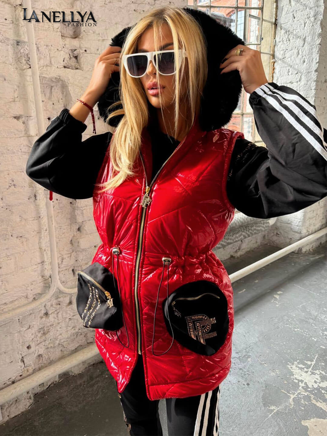 Paparazzi Eleganter Dreiteiler in Rot