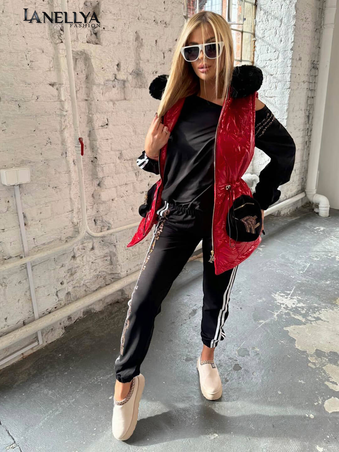 Paparazzi Eleganter Dreiteiler in Rot