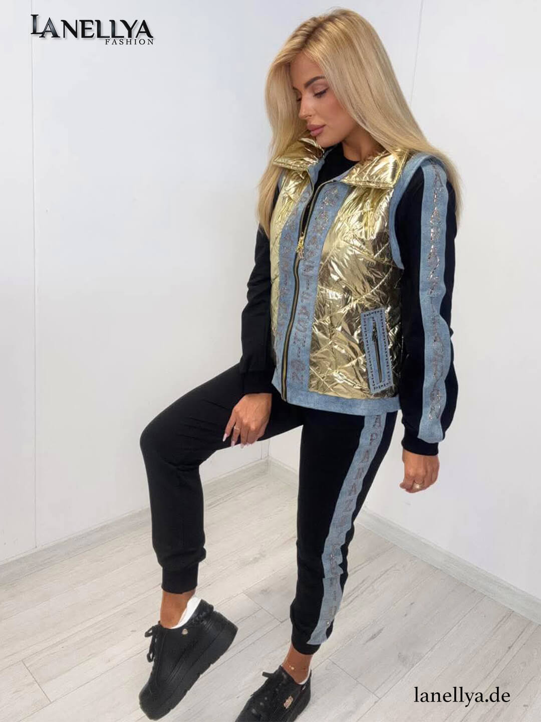 Paparazzi Damen Komplett Set mit Weste