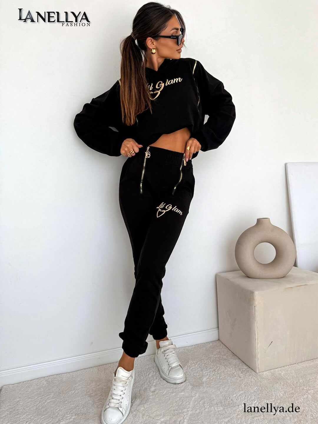 Lil Glam Damen Komplett Set