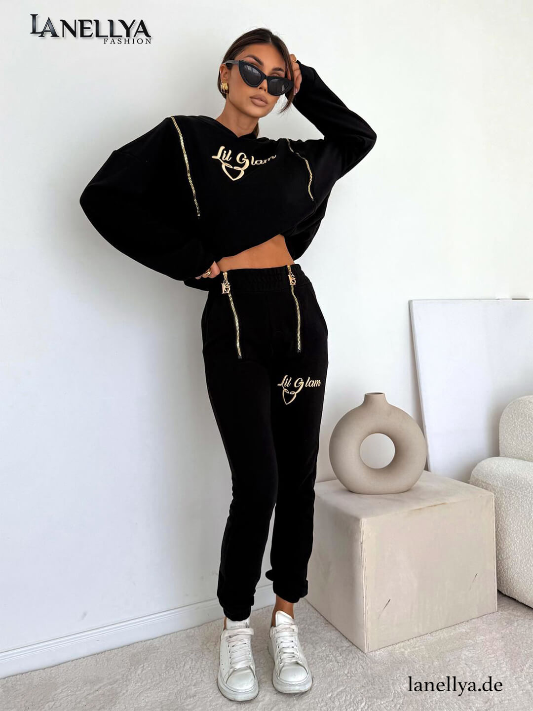 Lil Glam Damen Komplett Set