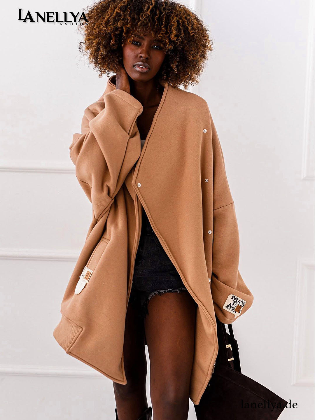 Miss City Damen Oversize Mantel