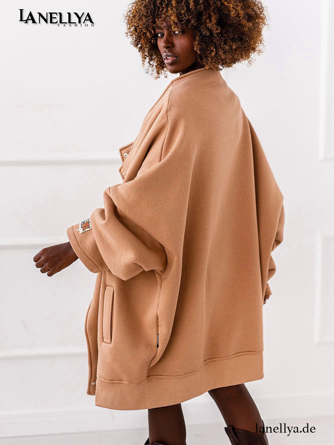 Miss City Damen Oversize Mantel