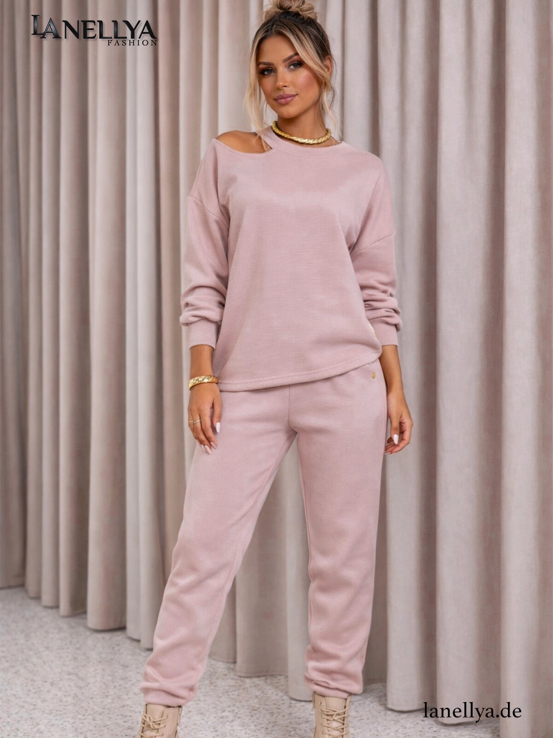 La Blanche Set Puderrosa mit Cut Out
