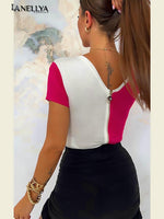 Lola Bianka Body Damenmode Trendfarben Pink