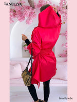 Moderner Damen Mantel Pink City Look Lola Bianka