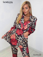 Paparazzi Damen Outfit im Leo-Rosen Print – Statement Look für Events und Party