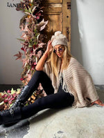 Paparazzi Damen Schal und Mütze Outfit Kombination cozy Style