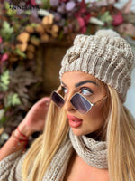 Paparazzi Damen Set mit Mütze und Schal