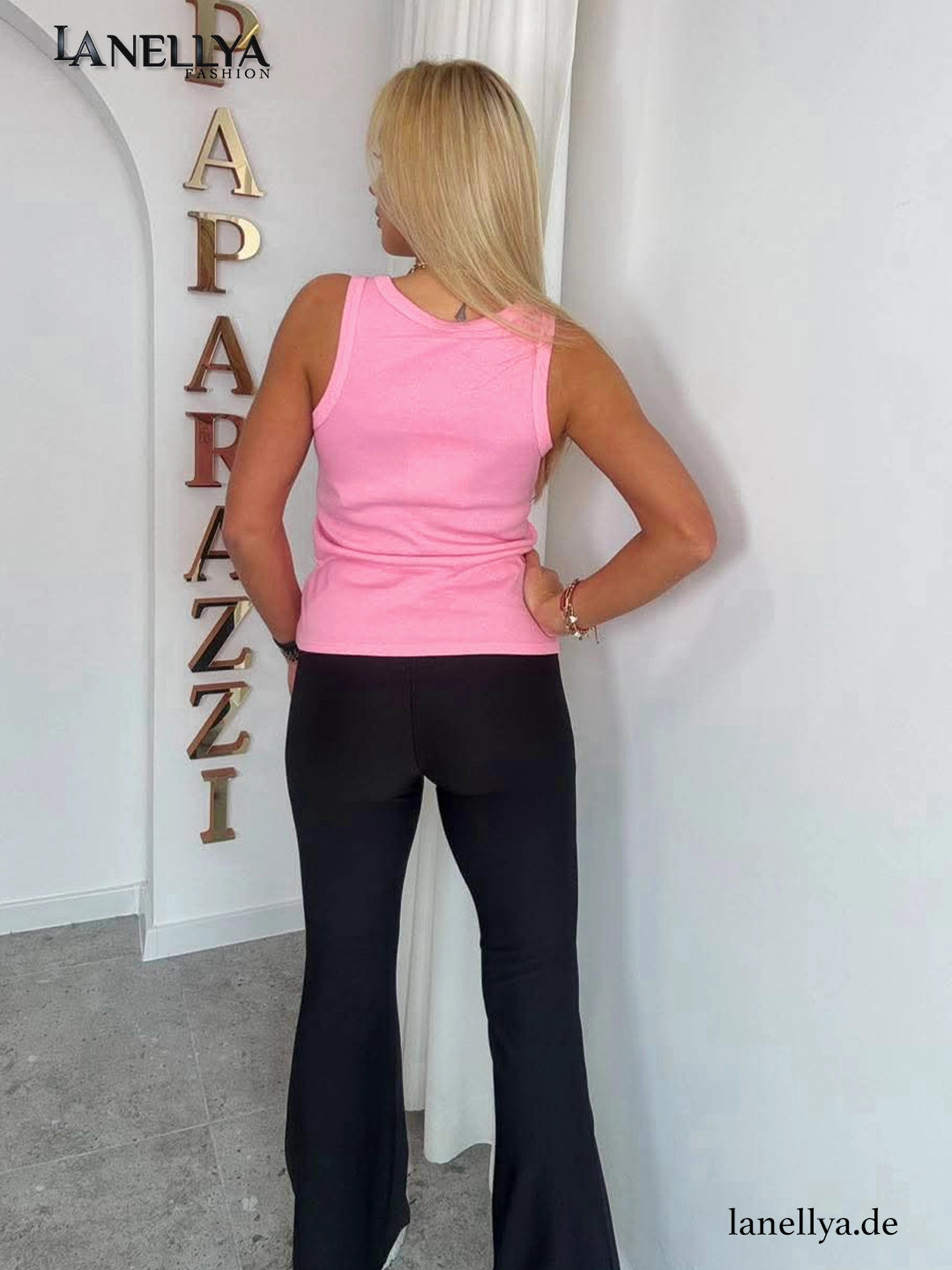 Paparazzi Top Rosa für Sommer und Freizeit Looks