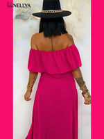 Sommerliches Damen Kleid von Lola Bianka mit fließendem Schnitt